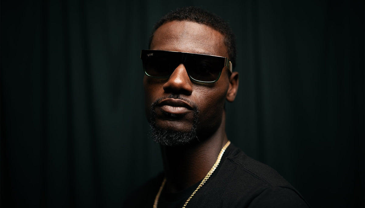 9FIVE 22 Tundra Green - Sepia Gradient Sunglasses
