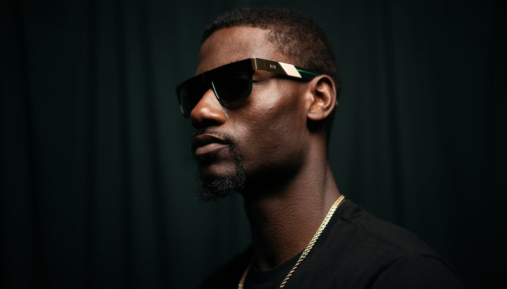 9FIVE 22 Tundra Green - Sepia Gradient Sunglasses
