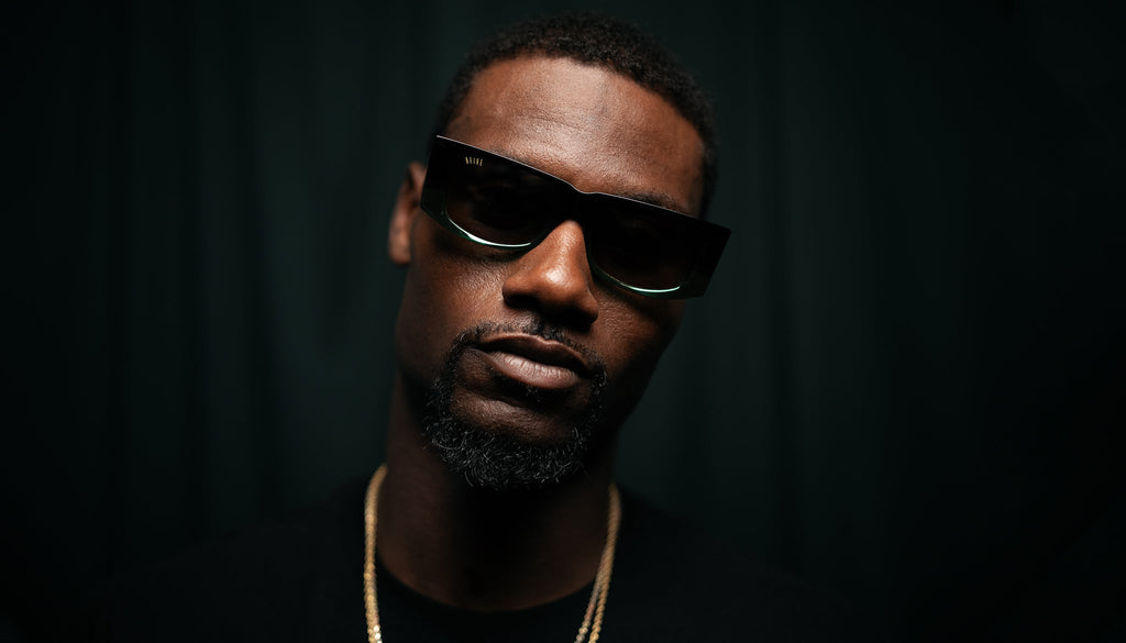 9FIVE Angelo Tundra Green - Sepia Gradient Sunglasses