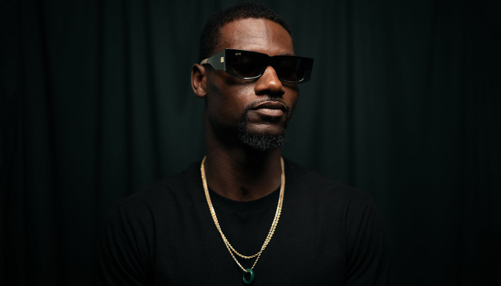 9FIVE Angelo Tundra Green - Sepia Gradient Sunglasses