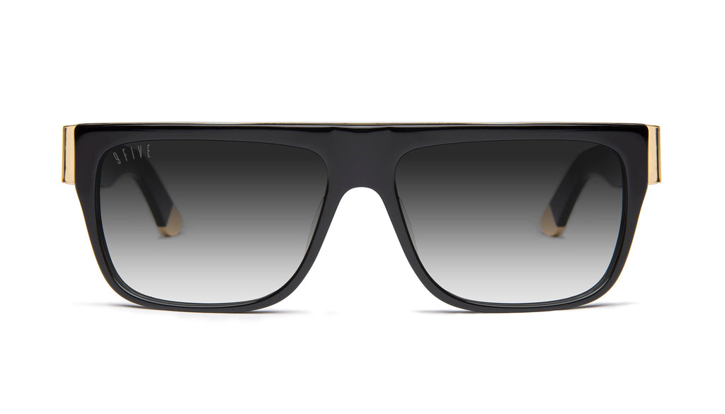 9FIVE 22 Black & 24k Gold - Gradient Sunglasses