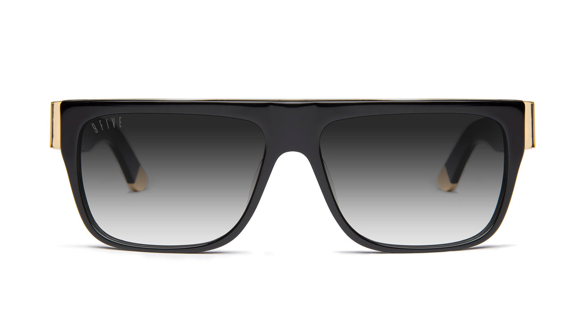 9FIVE 22 Black & 24k Gold - Gradient Sunglasses