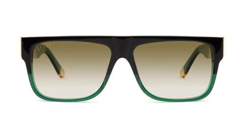 9FIVE 22 Tundra Green - Sepia Gradient Sunglasses