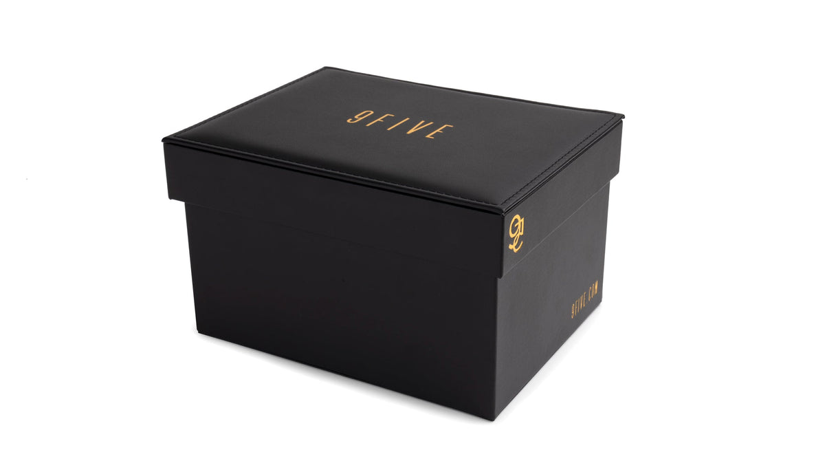 9FIVE Black Leather Collector Case