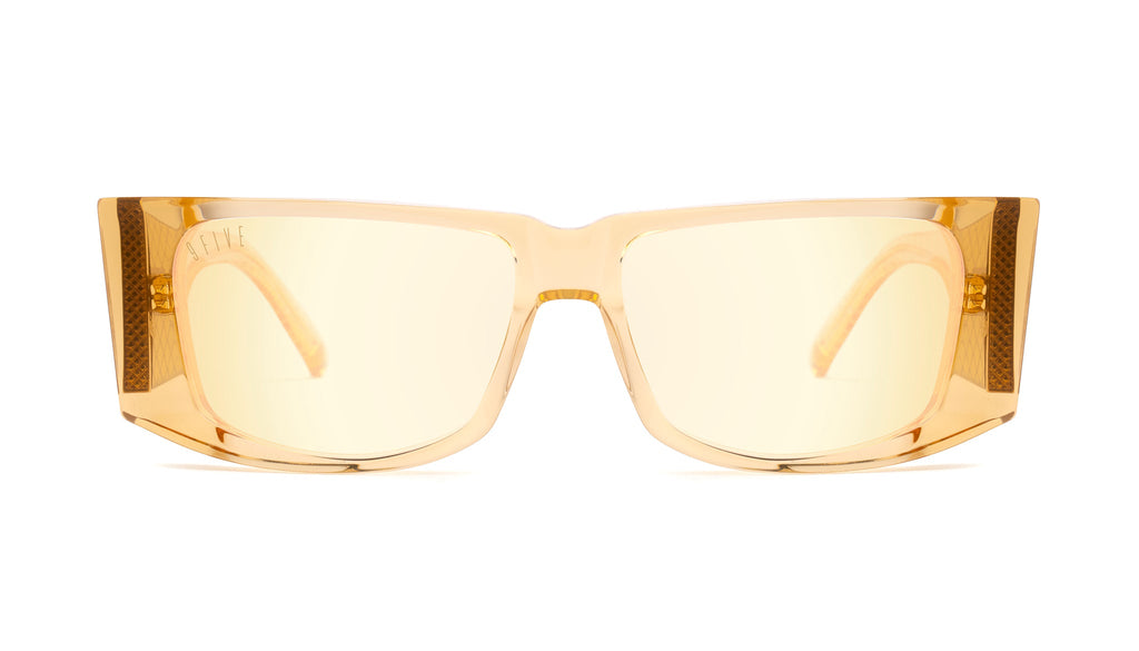 9FIVE Angelo Gold Snake - Reflective Gold Sunglasses