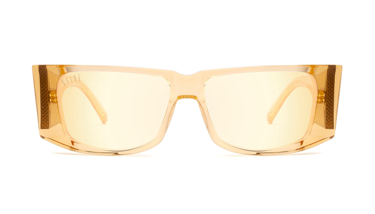 9FIVE Angelo Gold Snake - Reflective Gold Sunglasses