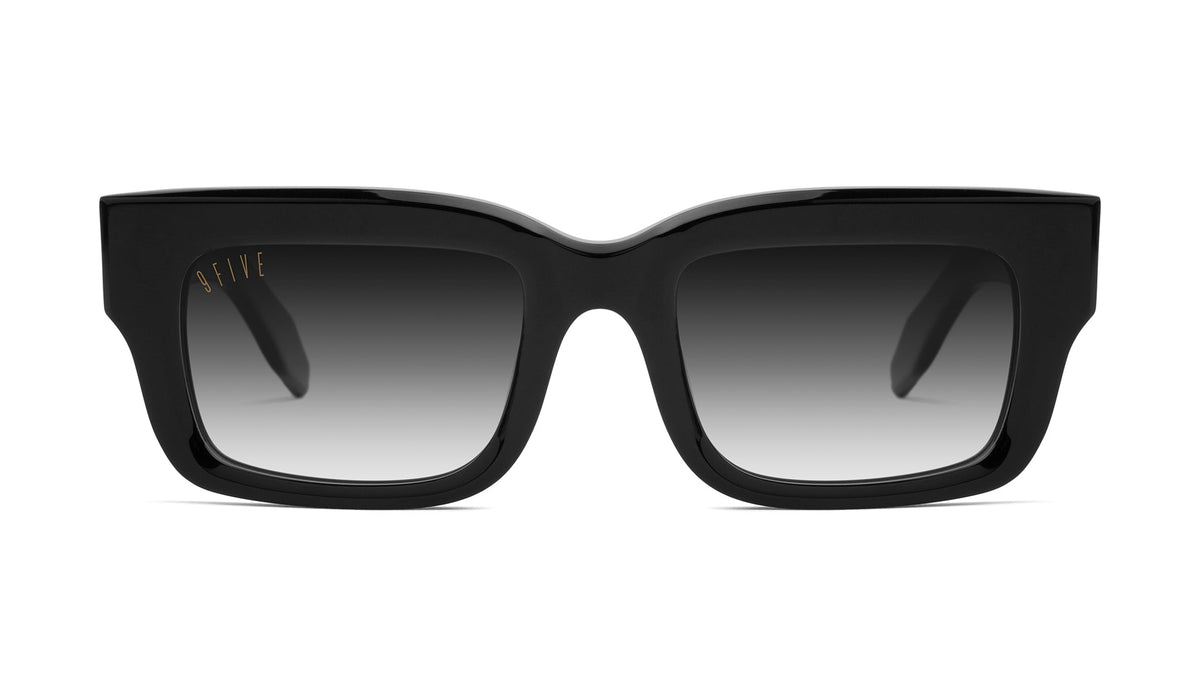 9FIVE Apex Black & 24K Gold - Gradient Sunglasses