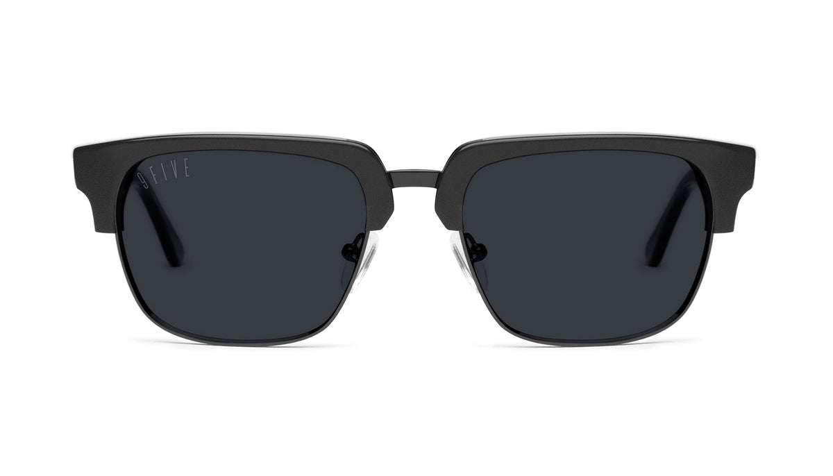 9FIVE Belmont Matte Blackout Sunglasses