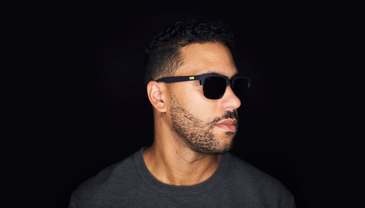 9FIVE Belmont Matte Blackout Sunglasses