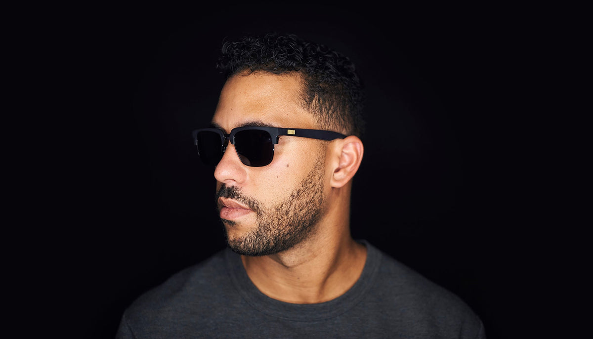 9FIVE Belmont Matte Blackout Sunglasses