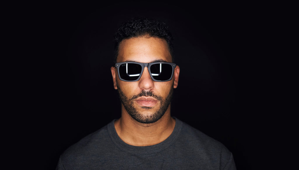 9FIVE Watson Matte Blackout Sunglasses