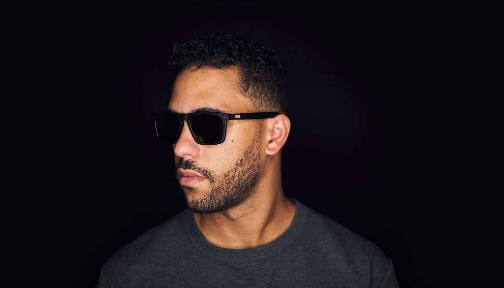 9FIVE Watson Matte Blackout Sunglasses