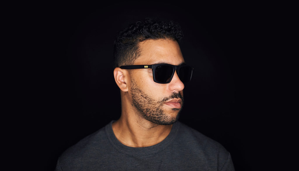 9FIVE Watson Matte Blackout Sunglasses