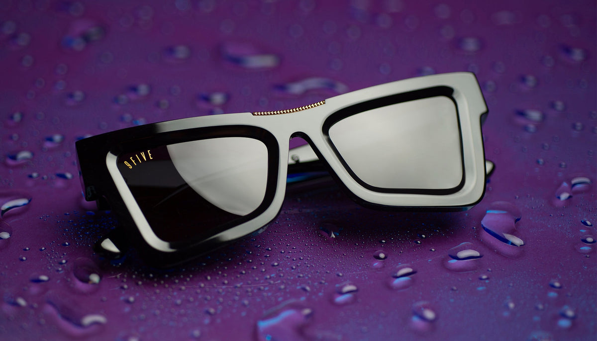 9FIVE Marauder Black & 24K Gold Sunglasses