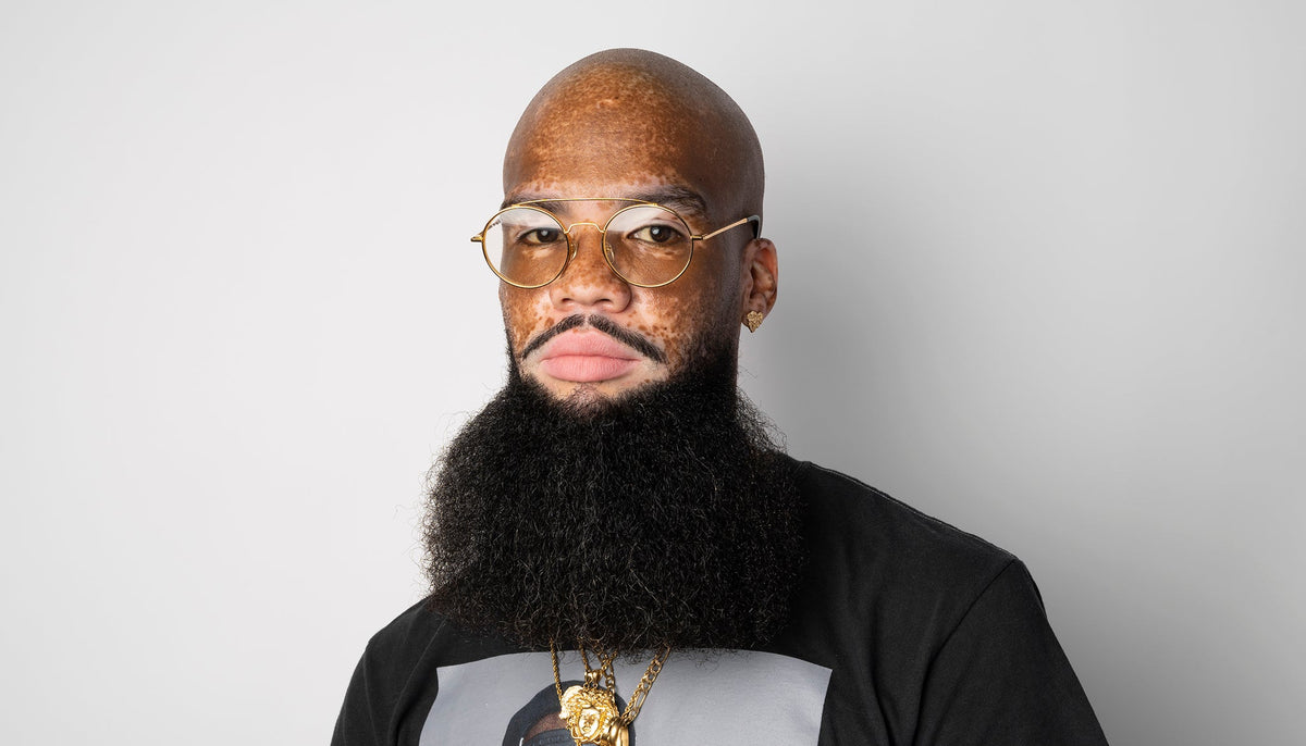 9FIVE 50-50 24K Gold Clear Lens Glasses