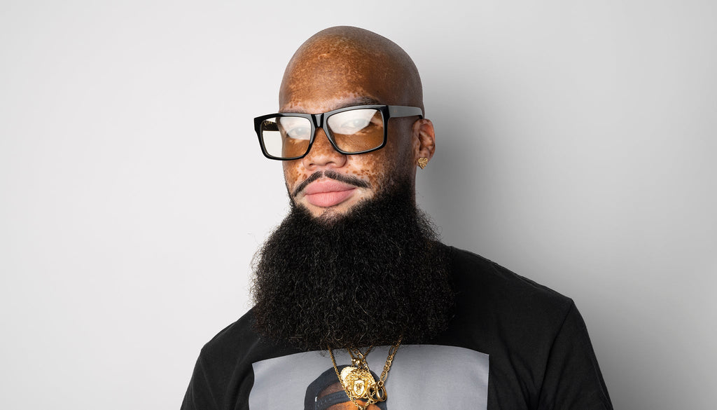9FIVE Caps Black Clear Lens Glasses