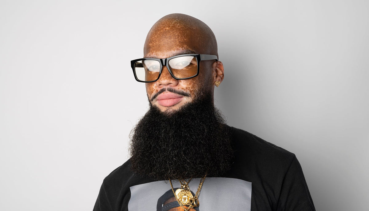 9FIVE Caps Black Clear Lens Glasses
