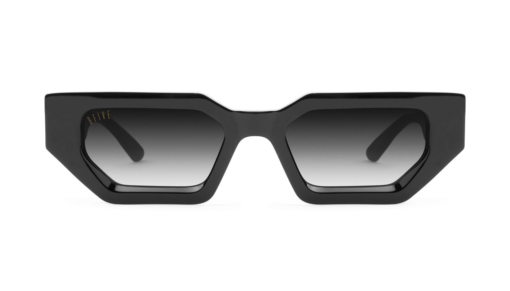 9FIVE Vincent Black & 24K Gold - Gradient Sunglasses