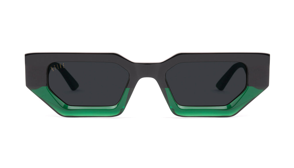 9FIVE Vincent Tundra Green Sunglasses