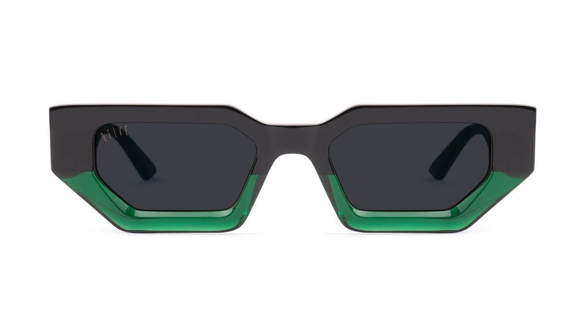 9FIVE Vincent Tundra Green Sunglasses