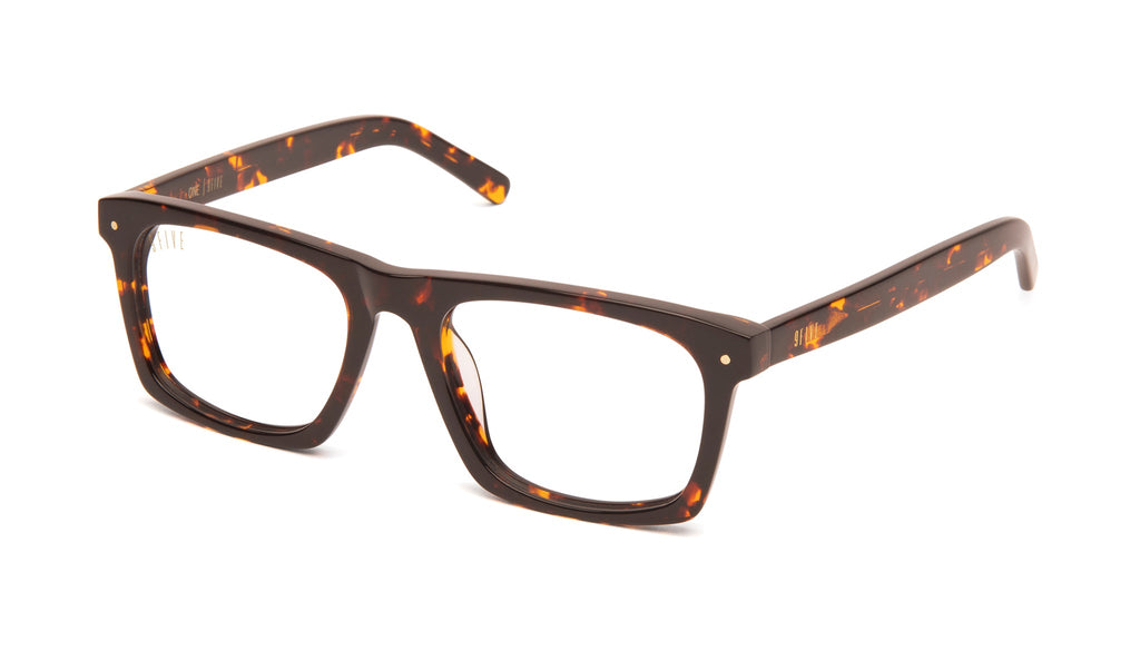 9FIVE Watson Tortoise Clear Lens Glasses